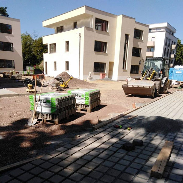 Pokládka zámkové dlažby – Chodníky, terasy,  příjezdové cesty